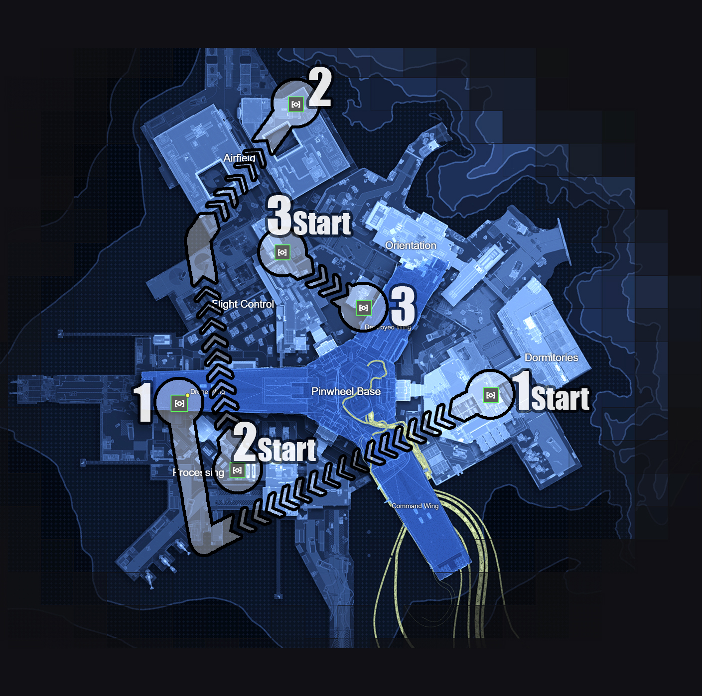 Outpost Terminal Map
